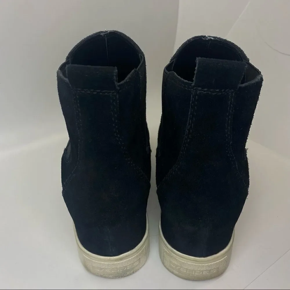 J/SLIDES Sami Suede Platform Booties